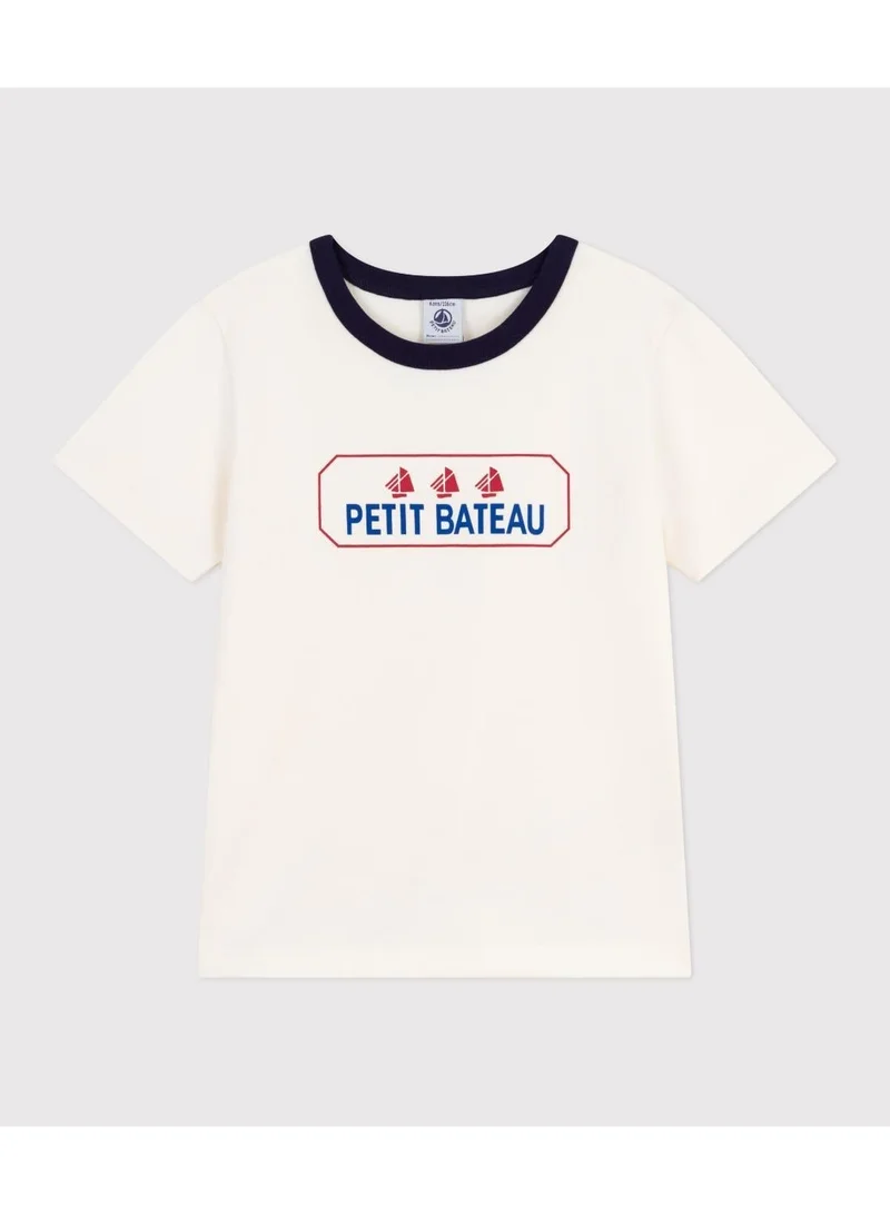 بيتي باتو تيشيرت أطفال بأكمام قصيرة وطبعة